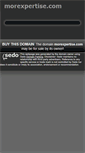 Mobile Screenshot of morexpertise.com
